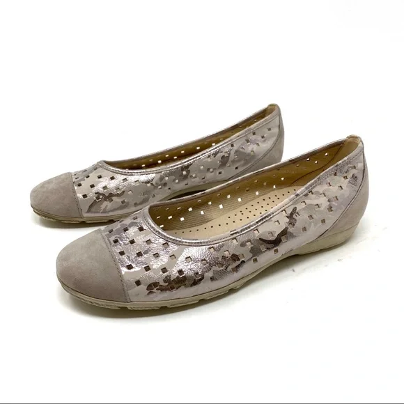 Gabor Hovercraft flats 44.169.74 camouflage nude - Picture 2 of 7